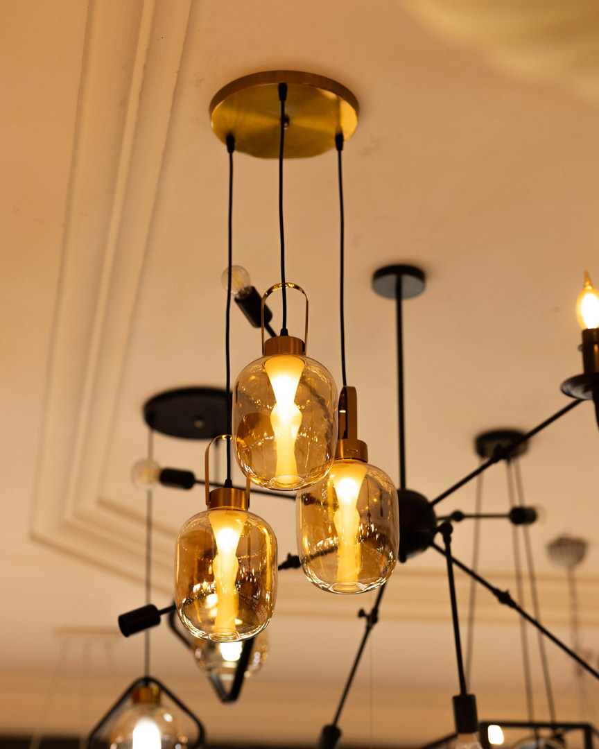 SANK9760 Pendant Light 7803/3 - Image 1